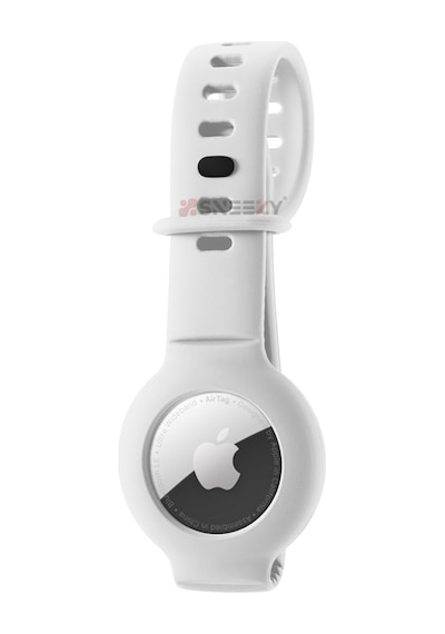 Apple Uyumlu AirTag Yüksek Kaliteli Anahtarlık Ve Bileklik Kılıfı 360 Tam Koruma Silikon Kordon