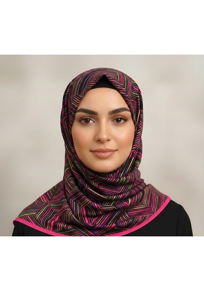 LA BOUTIQUE La Boutique Sura İpek Eşarp - İlkbahar- Yaz- 2047 Siyah