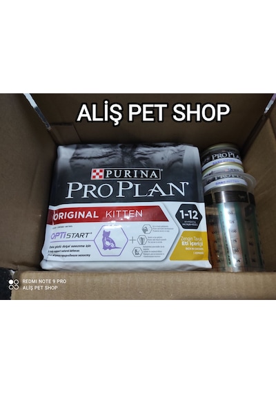 Pro Plan Kitten Tavuk Ve Pirinçli Yavru Kedi Maması 1,5kg 2 85 Gr Yaş Mama Hediyeli