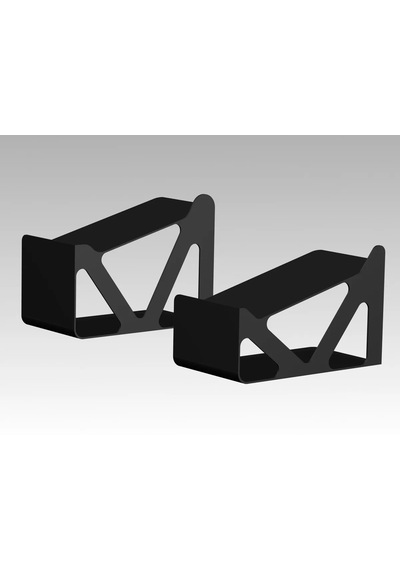 3d Baskı Çift Katlı Ayakkabı Rafı Ayakkabı Düzenleyici İstiflenebilir Ayakkabı Tutucu Siyah Diğer