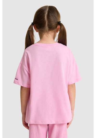 U.s. Polo Assn. Kız Çocuk Pembe Tişört 50325698-vr041