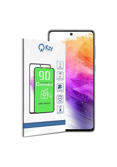 Samsung Uyumlu Galaxy A73 Tam Kaplayan Seramik Ekran Koruyucu (538918069) 20 Tl Fark Ile Apple  iPhone Hızlı Şarj Kablosu