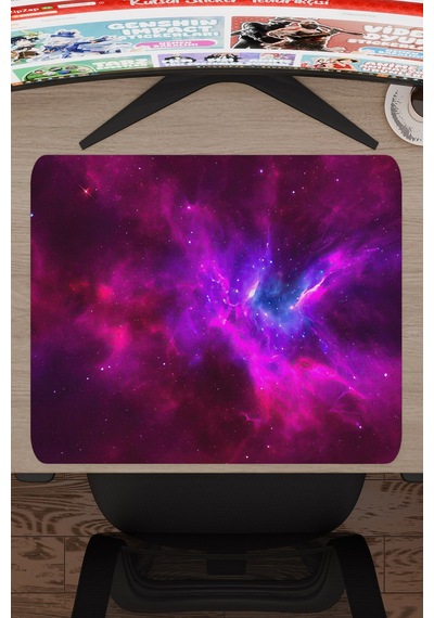 Galaksi Kaymaz Dikişli Kauçuk Oyuncu Mousepad V5 - 48x40 Xl Gaming Mouse Pad Fare Altlığı