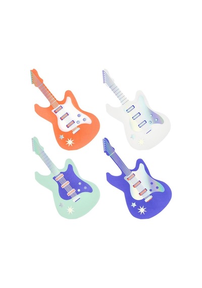 Meri Meri - Elektro Gitar Peçete - L - 16 Adet