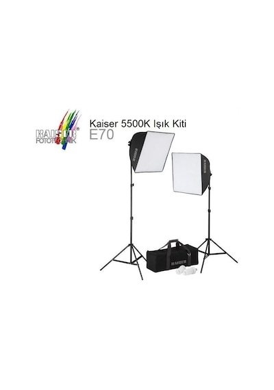 Kaiser Studiolight E70 Taşınabilir Gün Işığı Seti (3167)