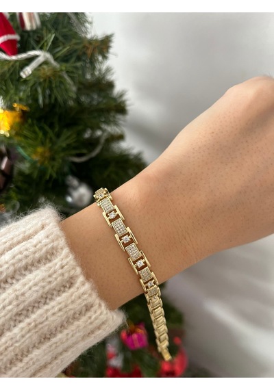 Kadın 14k Xuping Gold Özel Seri Vip Kadın Bileklik Altın