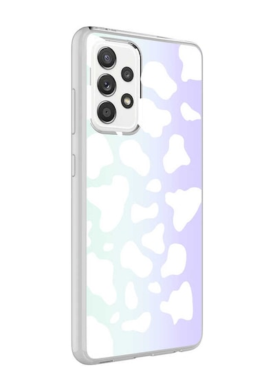 Zore Galaxy Uyumlu A72 Kılıf Msra M-blue Desenli Kapak - Cow No2 Cow No2