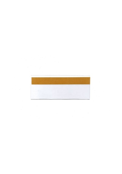 400 Micron Pvc Malzeme Arkası Güçlü Yapışkanlı Raf Önü Fiyat Etiketliği 38 X 100 Mm. 100 Lü Pk