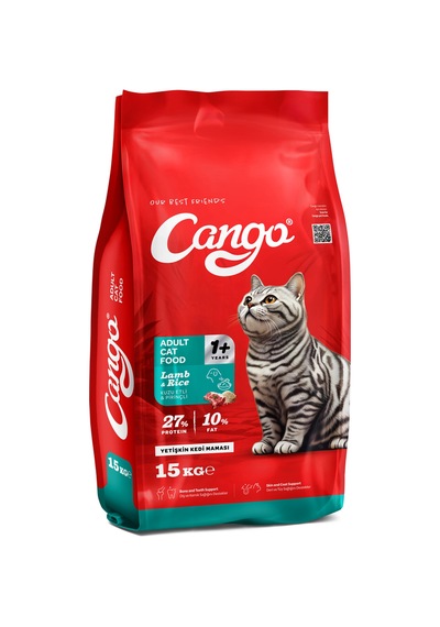 Cango Yetişkin Kedi Maması Kuzu Etli Ve Pirinçli 15kg