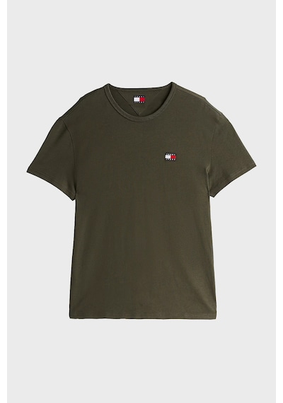Tommy Jeans Erkek T Shirt Dm0dm20322 M12 Yeşil Yeşil