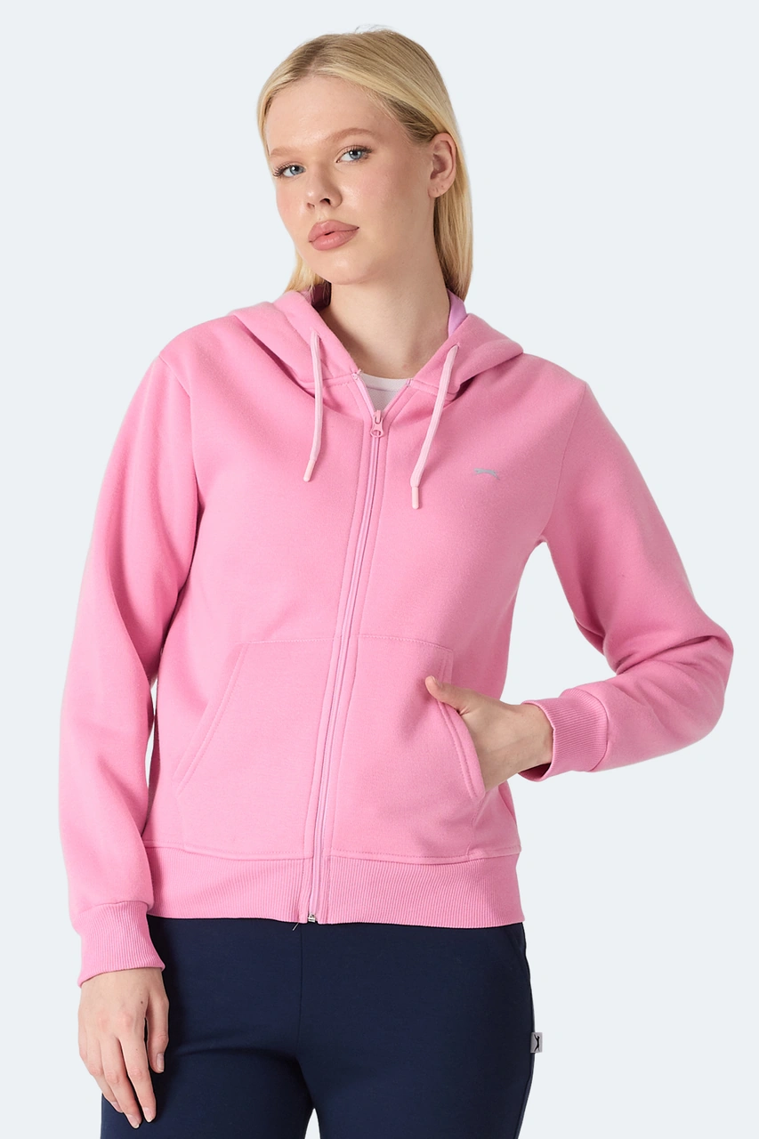 Slazenger Mılıo I Kadın Gül Sweatshirt Gül
