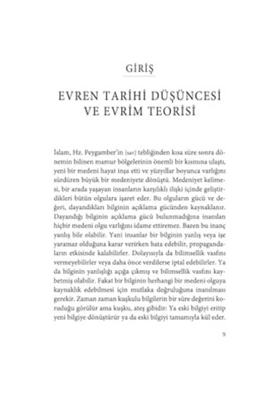 Evrim Risalesi: İslam Düşünce Geleneğinden Hareketle Bir Değerlendirme