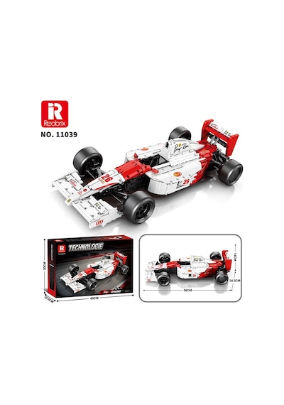 Reobrix Technic 11039 1/8 Mclaren Formula 1 Araba Yaratıcı Yapı Blok Seti Building Blocks -2800parça