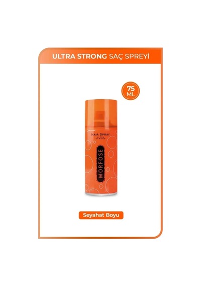 Tedar Ultra Strong Saç Spreyi 75 Ml - Güçlü Tutuş - Mrfs Najmaddin