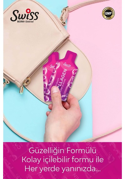Collagen Beauty Stick Shot Bromelain Hyaluronicacid Biotin Magnezyum Kolajen Tip I-ıı-ıı C Vitamini
