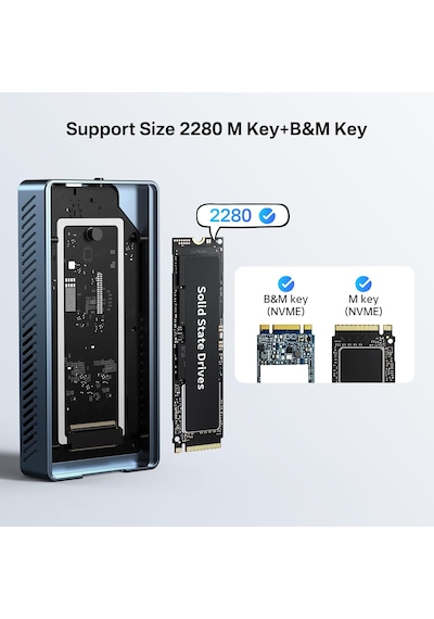 Acasis TBU405PROM1 Thunderbolt4 SSD Disk Kutu