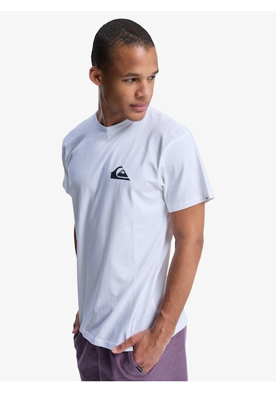 Quiksilver Ev Mini Logo Ss Erkek T-shirt-29762 Beyaz
