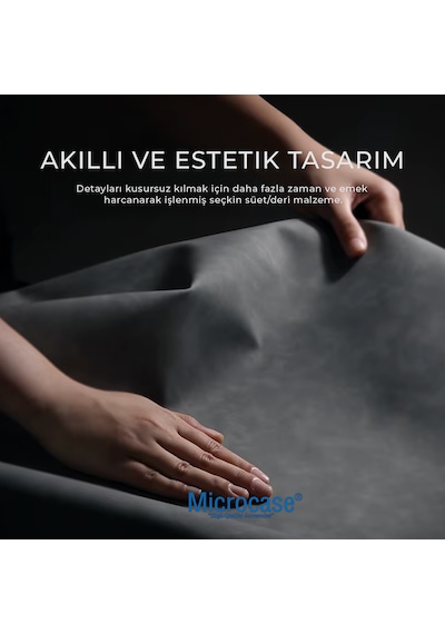 Microcase Poco X8 Pro 5g İle Uyumlu Luxury Leather Serisi Deri Desenli Plastik Koruma Kılıf - Al8125 Kahverengi