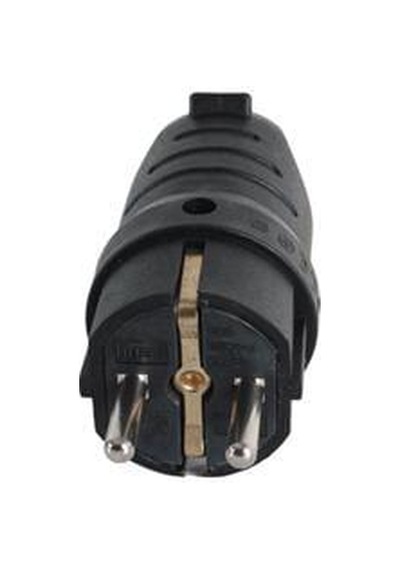 Byes 1x16a 220v Monofaze Kauçuk Kulplu Eğik Fiş Ip44 5 Adet