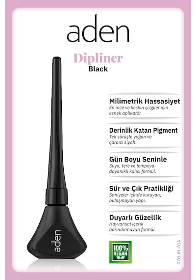 Aden Dipliner Black - Siyah Diğer