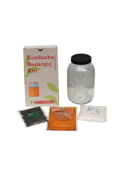 Kombuscoby Kombucha Başlangıç  Kiti Mini 1 KG