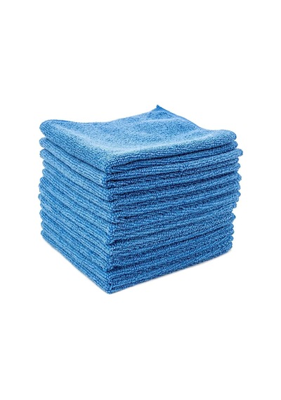 Çok Amaçlı Mikrofiber Temizlik Bezi Mavi 40x40 Cm Temizlik Bezi Araç Temizleme Kurutma Bezi 3 Adet Diğer