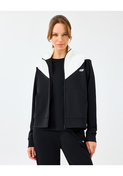 Skechers W Performance Track Suit Kadın Siyah Eşofman Takımı S212251-3817 Siyah