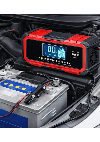 Auhma Aoc22 Akü Şarj Ve Onarım Cihazı - 12v 15a-24v 8a Otomatik Seçim Dijital Ekran