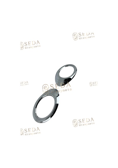 Ford Connect Panel Van/lav 2009 2014 Sis Farı Çerçevesi 2 Prç.