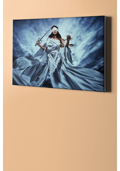 Webstyle Sayılarla Boyama Seti Kasnaklı Adalet 2 40x50 Cm