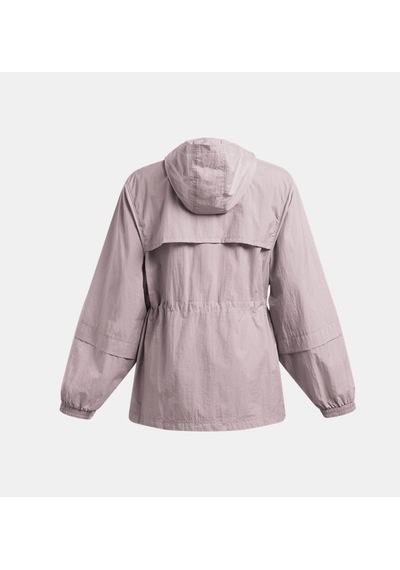 Kadın Ua Crinkle Dokuma Ceket 1386455-015 Tetra Gray Tetra Gray Çok Renkli