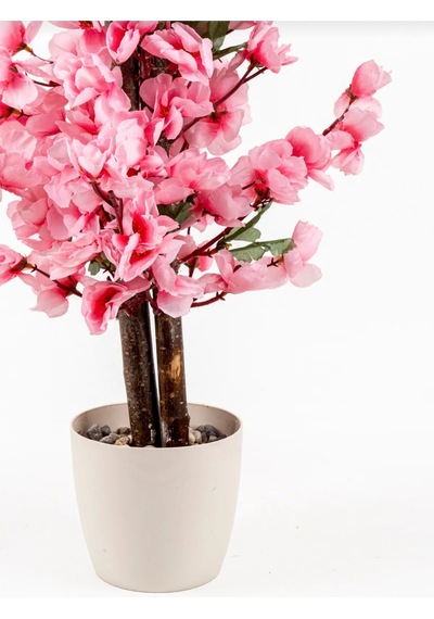 Rüzgar Yapay Çiçekçilik 60 Cm Bahardalı Ağacı Erikdalı Pembe