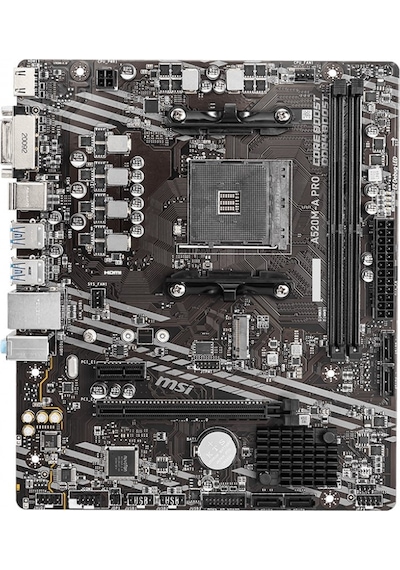 MSI A520M-A Pro AMD A520 4600 MHz (OC) DDR4 Soket AM4 mATX Anakart