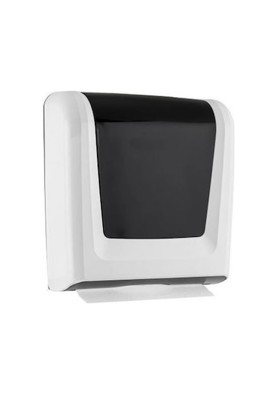 Flosoft F114 300 Adet Z Katlamalı Siyah Kağıt Havlu Verici