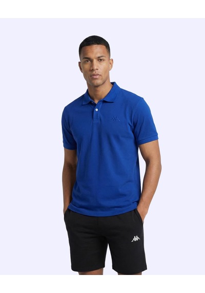 Kappa Fausto Erkek Mavi Regular Polo Yaka Tişört
