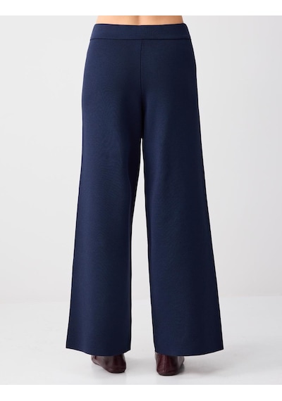 Jimmy Key Lacivert Normal Paça Normal Bel Beli Lastikli Triko Pantolon 6sw185738494
