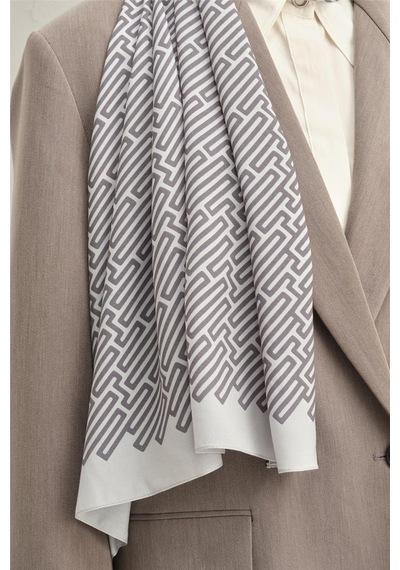Armine Trend Defne Şal 3797 08 Açık mavi