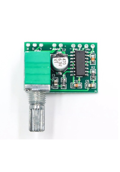 Ses Ayar Potlu Pam8403 5v Mini Ses Yükseltici Class D 2x3w Amfi