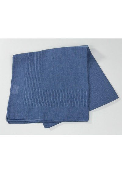 Miray Pano Pamuk Eşarp - 95 X 95 - 0623 Mavi