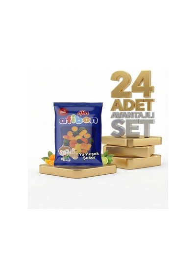 Afia Afibon Yumuşak Şeker 24x80 Gr