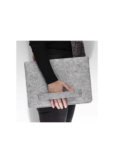 Newfull Doly Case 13 Inç Laptop / Notebook Kılıf Çantası Gri