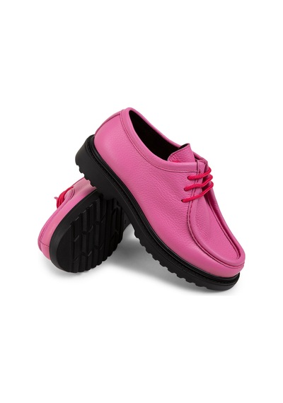Deery Hakiki Deri Pembe Günlük Kadın Ayakkabı - 01935zpmbc01 Pembe