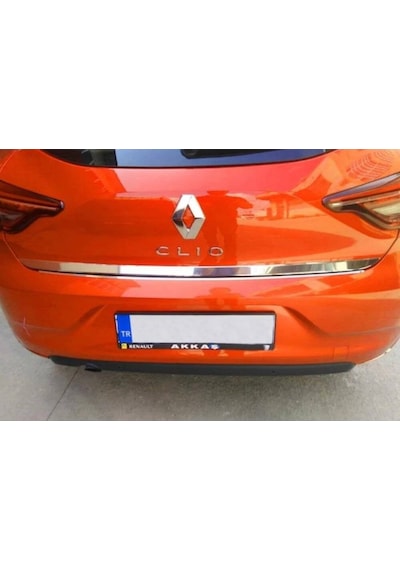 Renault Clio 5 Hb Uyumlu Bagaj Alt Çıta 2019 Ve Üzeri Paslanmaz Krom