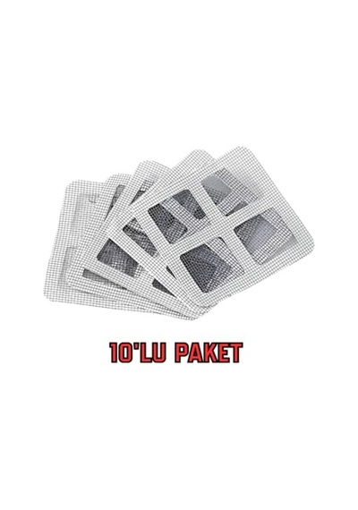 10'lu Tek Kullanımlık Banyo Gider Süzgeci Ve Sineklik Tamir Kiti