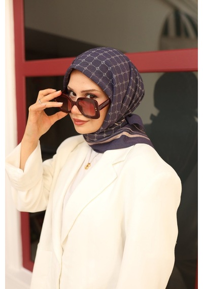 Silk Home Olinda Eşarp 48004-41 Lacivert