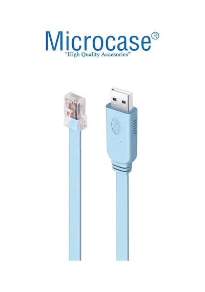 1.8mt Usb 2.0 Usb'den Rj45'e Çeviren Konsol Kablosu Al3948