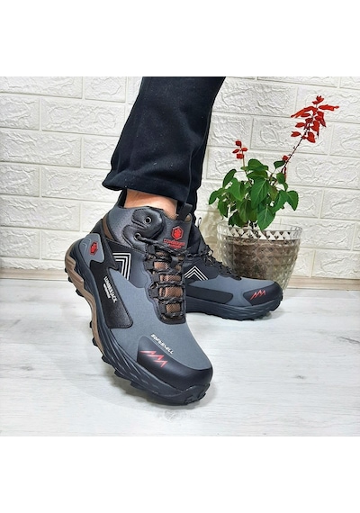 Lumberjack Burk Gri-siyah Waterproof Outdor Erkek Bot 001