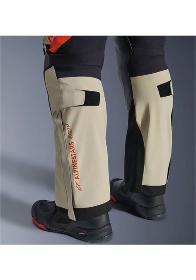 Alpinestars Halo Pro Ds Laminated Korumalı Motosiklet Pantolonu Krem Siyah