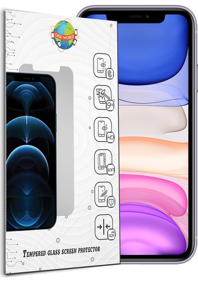Apple Uyumlu   iPhone 11 ile Temperli Ekran Koruyucu Kırılmaz Cam