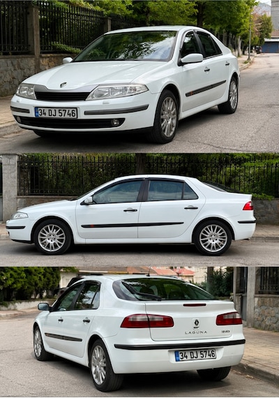 Renault Laguna 2 2001-2008 Araca Özel Cam Rüzgarlığı Premium A+